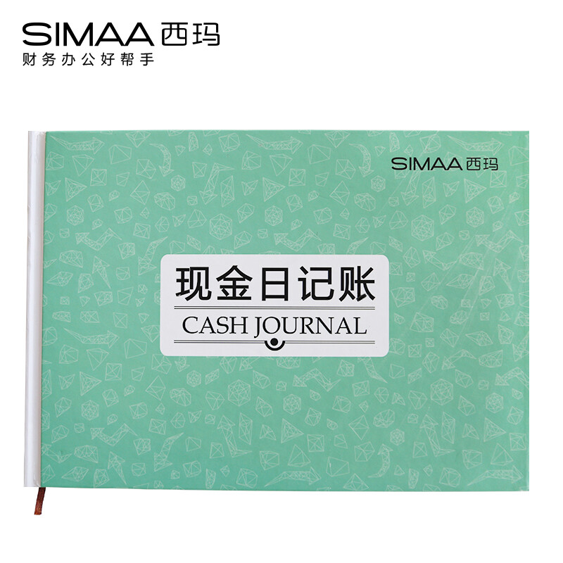 Simaa 6105s cash journal (16K) 100 pages / Book 1 / package daily account (for future reference) book cheque register