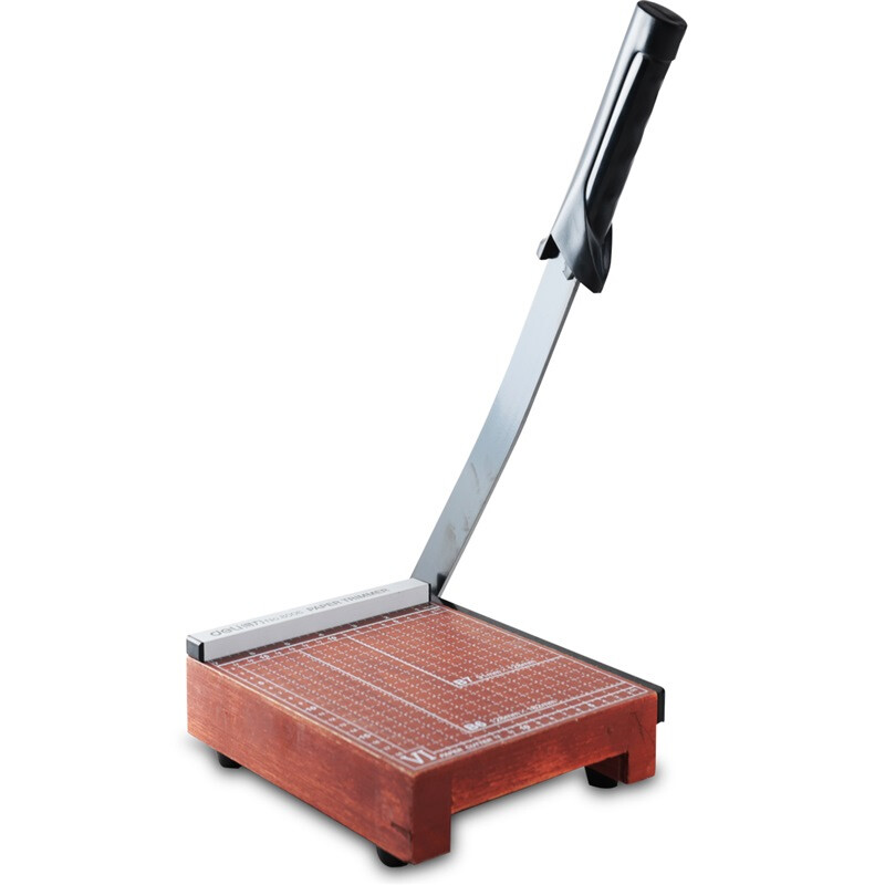 Deli 8006 wood paper cutter / paper cutter / paper cutter / paper cutter 200mm * 180mm