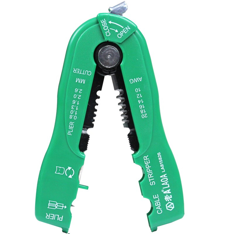 Laoa (laoa) wire stripper multifunctional handheld wire stripper la815826