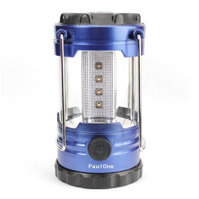 Paulone 12LED portable Camp Tent Light camping light outdoor multifunctional horse light camping light portable emergency light zy0013 blue
