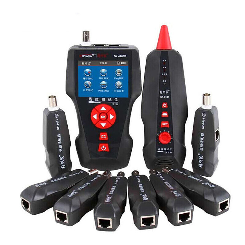 Smart mouse nf-8601w line finder, line tester, network cable tester, line finder, line patrol tester, line tracker, network cable test tool