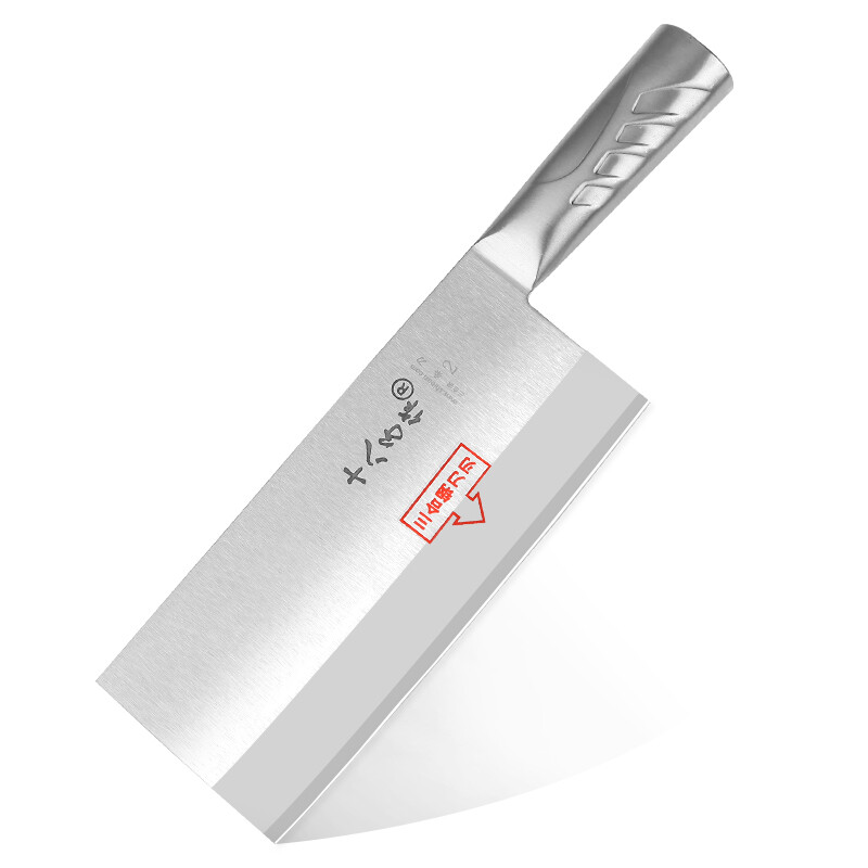 Shibazi makes Yangjiang kitchen knife Sanhe steel professional Chinese chef knife famous chef No. 2 mulberry knife tp03-2