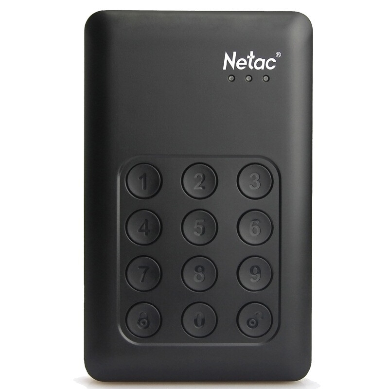 Netac k390 key encryption mobile hard disk k390 usb3 0   2TB