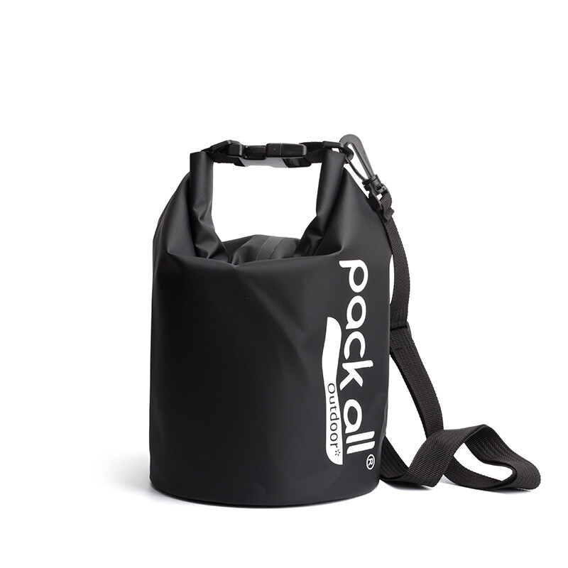 American pack all # waterproof bag swimming bag fitness Bag Beach storage Outdoor Camera drifting bag waterproof bag men's and women's sports bag 5L black