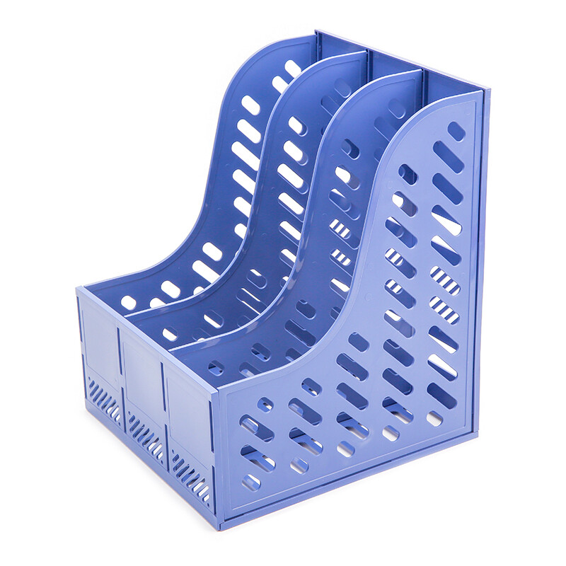 Chenguang (M & G) smart series blue stable triple file frame basket file holder file disk file rack single installation admn4008