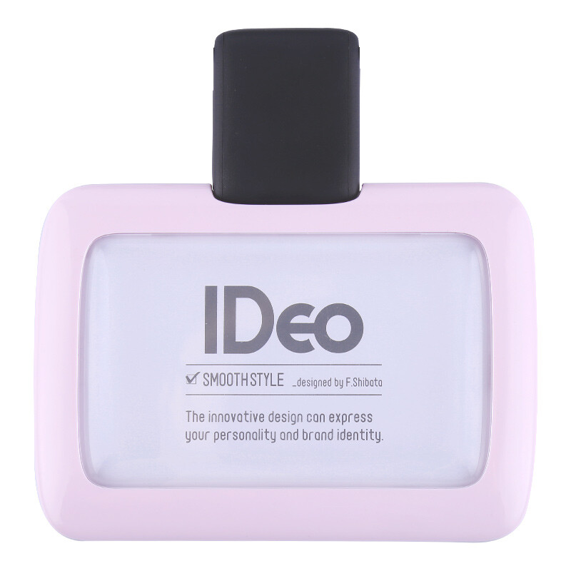 Kokuyo Japan imported IDEO office stationery ID card ID card ID card chest card student bus access card hanging tag 54 * 86mm pink 1 pack nm-r390p