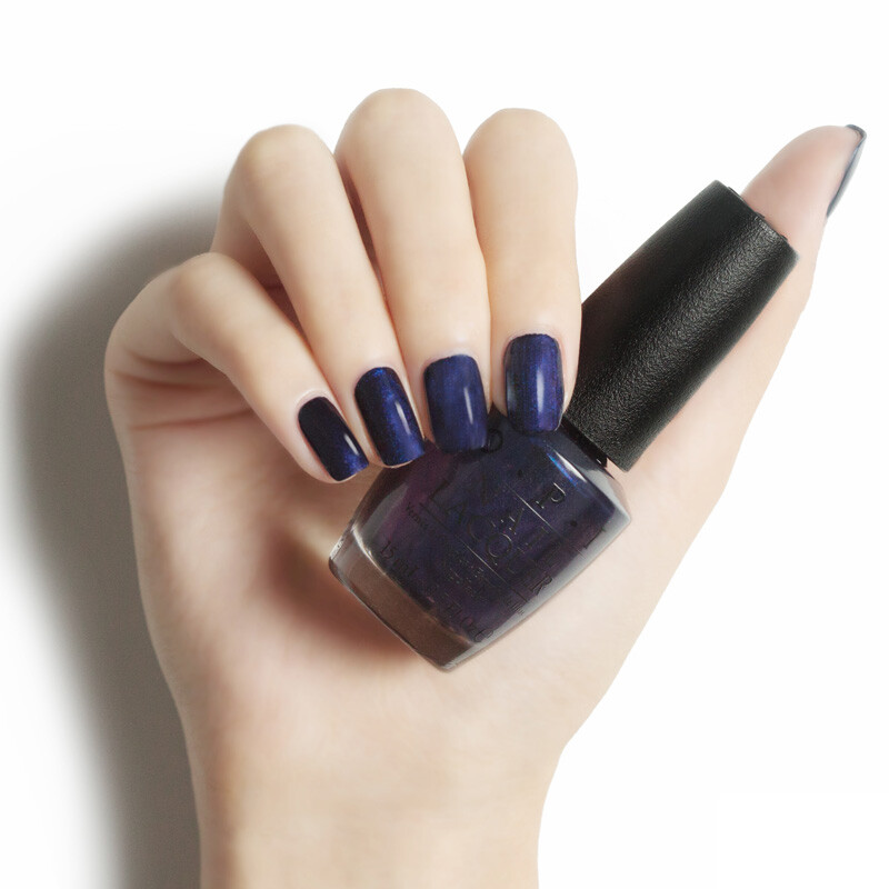 OPI nail polish blue black 15ml deep blue blue indigo blue NLR54 (new and old packaging replacement random delivery)