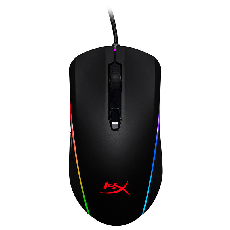 Kingston hyperx billow RGB game mouse E-sports mouse wired mouse pulsefire surge RGB chicken eating mouse