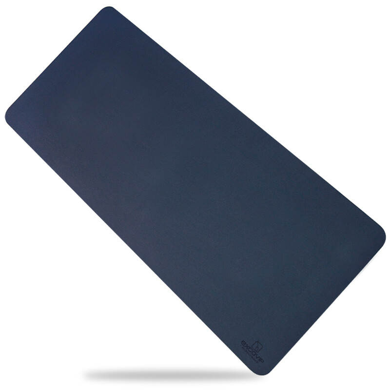 EXCO waterproof leather mouse pad super large desk pad super large double-sided game pad Charm Blue Jingdong self operated bas1801-03