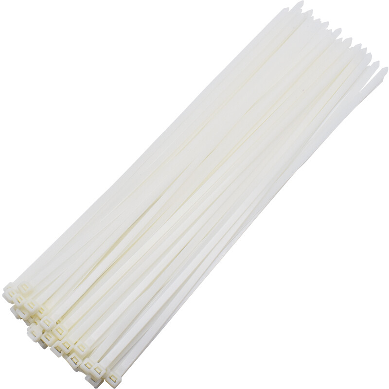Kafwell self-locking nylon cable tie 8.8 * 500mm white 50 pieces ot2800g