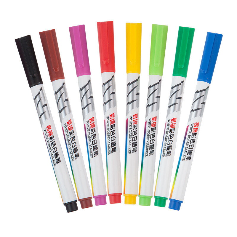 Chenguang (M & G) office 8-color whiteboard pen easy to wipe conference pen 8 pieces awmy2301