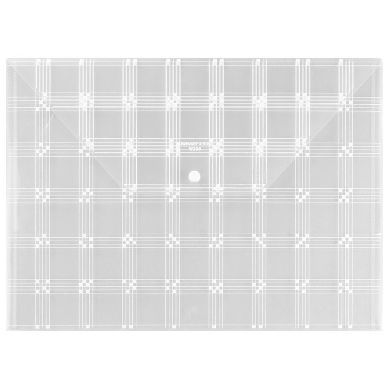 Jindeli w209 A4 snap file bag, 12 transparent data bags