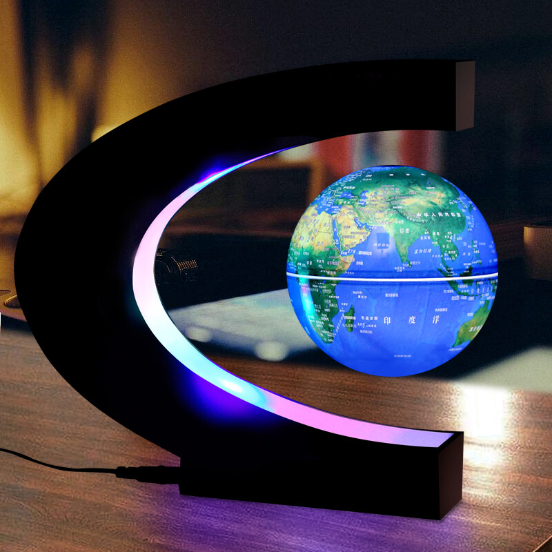 Jingyi maglev globe birthday gift for boyfriend, girlfriend, girl creative gift for graduation teacher's day for teachers and students practical company business souvenir prize