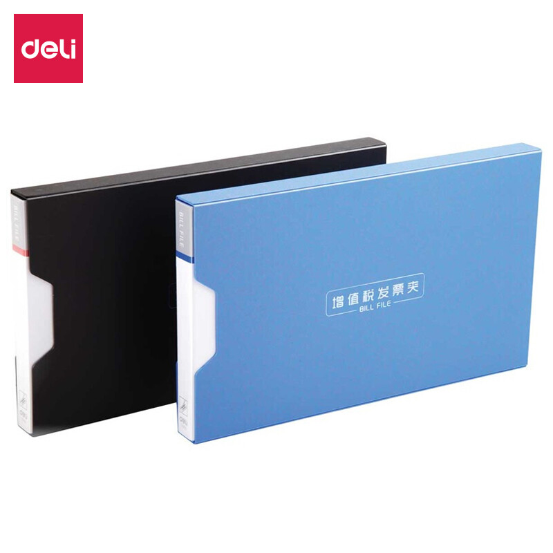 Deli 5355 PP VAT invoice folder color random