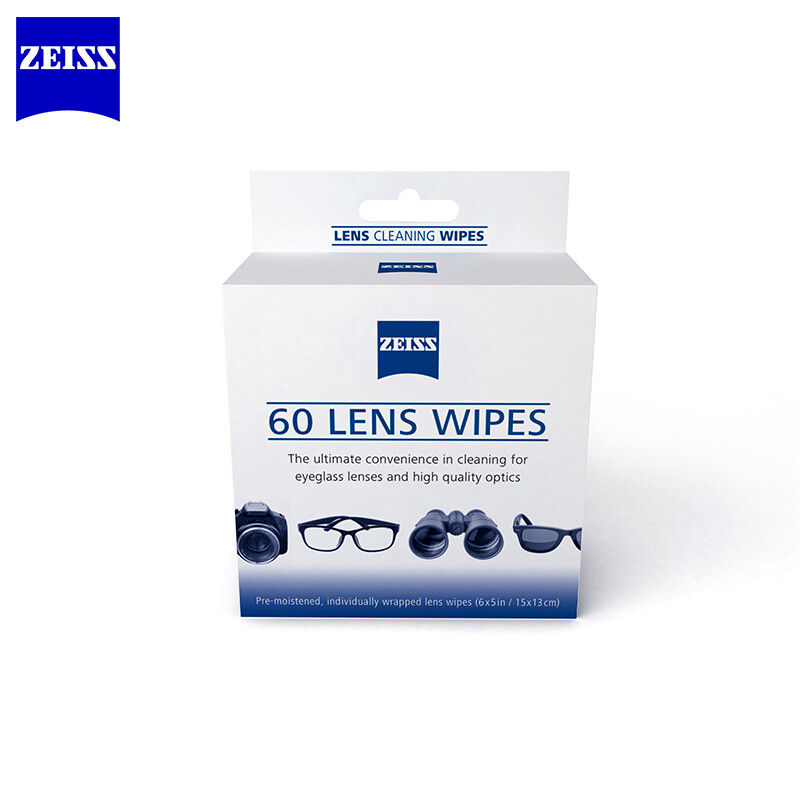 Zeiss Zeiss professional optical test paper wiping paper glasses camera lens cleaning wipes 100 piece package