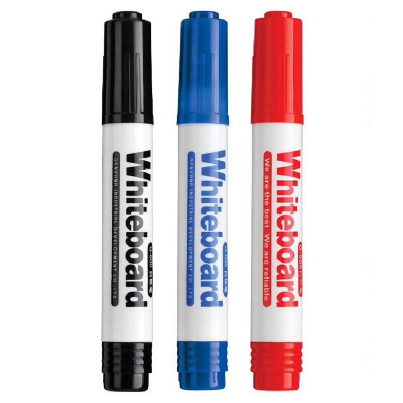 Genvana g-600 simple whiteboard pen red (10 pieces)