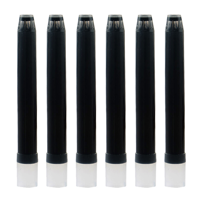 Japan's pilot 6-Pack black ic-50 pen ink bag disposable ink bladder imported with original packaging