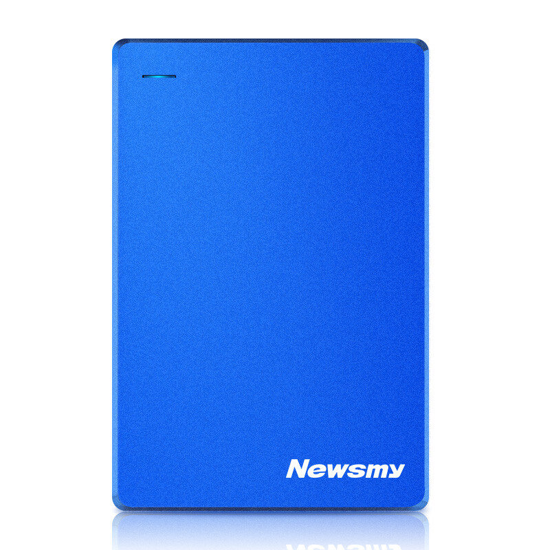 Newsmy metal version 320GB metal heat dissipation, scratch proof, magnetic and shock proof usb3 0 mobile hard disk data storage backup copy 2.5 inch coast blue