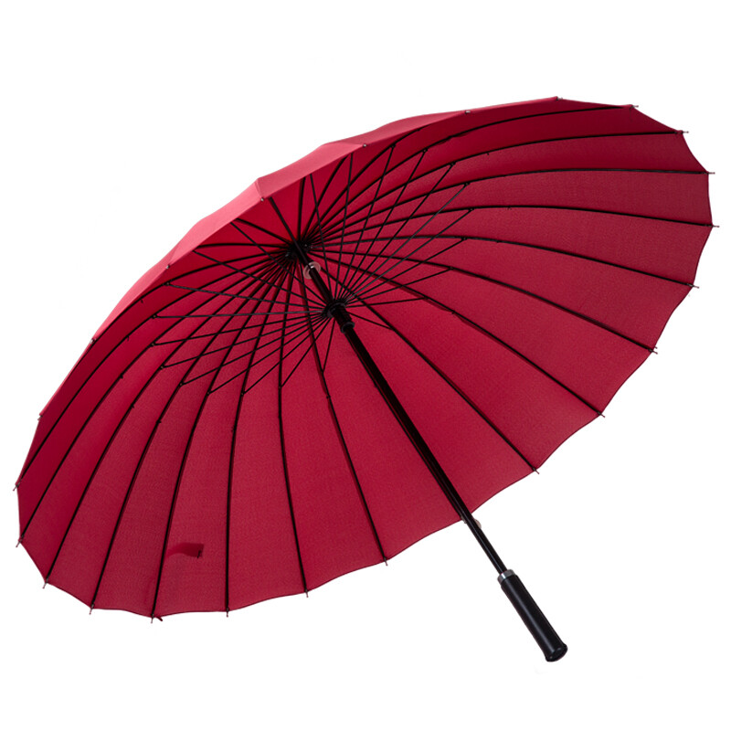 Yuhang Jingdong self operated umbrella 24 bone hand push straight handle umbrella men's and women's business umbrella sun umbrella sun umbrella