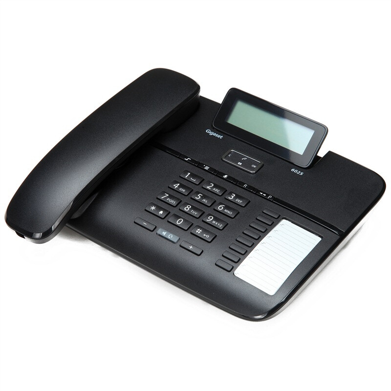 Gigaset original Siemens brand 6025 office landline home telephone (black)
