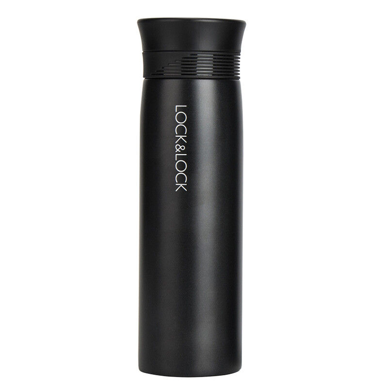 Legolan thermos cup vacuum antiskid stainless steel student water cup lhc4119b black 400ml
