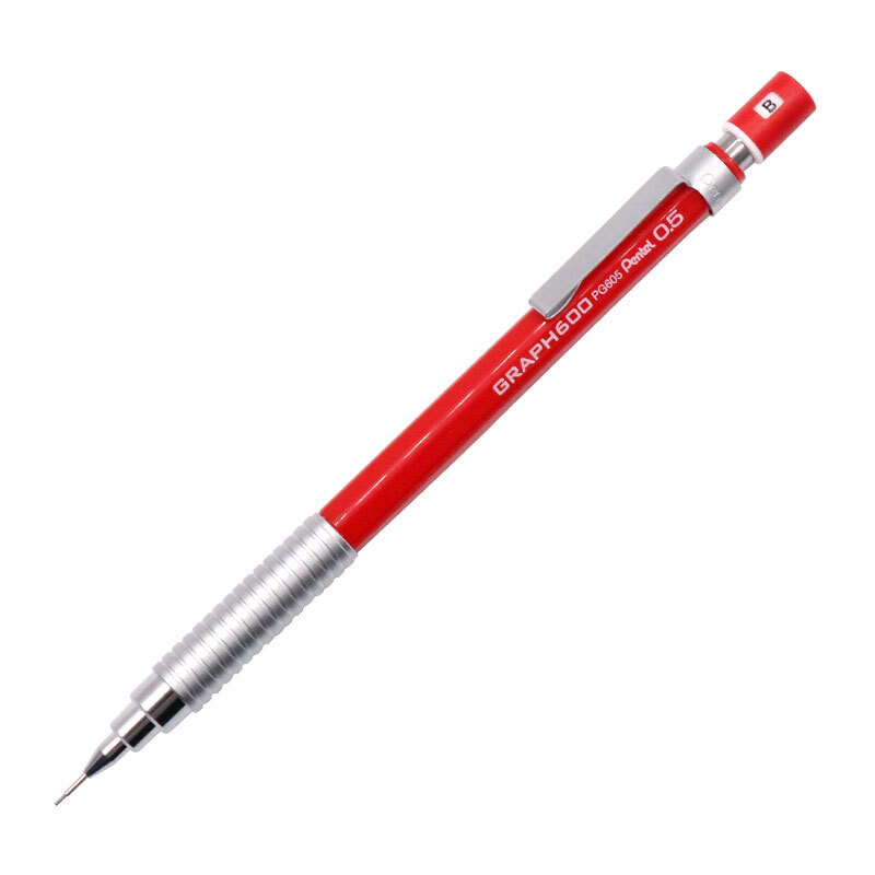Japan Pentel 0.5 automatic pencil professional drawing low center of gravity engineer design pen limited edition China Red pg605-bx original imported