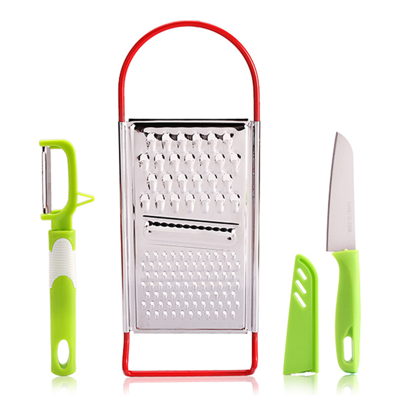 Bethus multifunctional peeler peeler stainless steel fruit knife potato shredder shredder kitchen household multifunctional vegetable chopper slicer cucumber carrot shredder