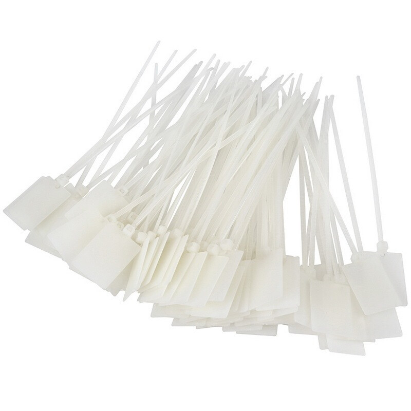 Santo 0120 label cable tie 2.5 * 100mm nylon label cable tie 100 tag cable ties