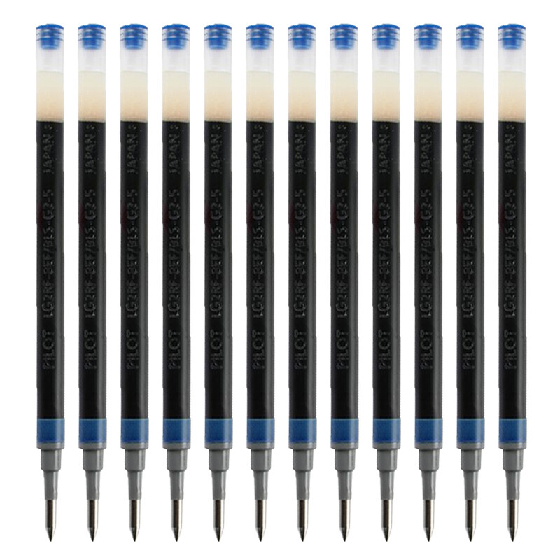 Japan pilot bls-g2-5 neutral Refill Blue 12 pack, imported with original packaging