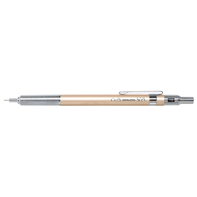 Sakura metal automatic pencil movable pencil drawing pencil shock proof refill anti breaking 0.5mm gold pen holder [imported from Japan]
