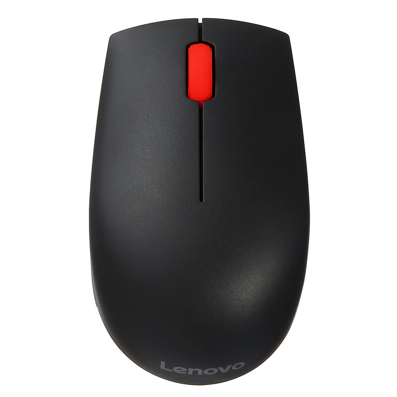 Lenovo n1901a wireless mouse office mouse red dot mouse classic big red dot Mouse Black