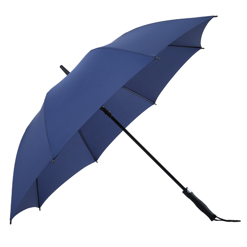 Maydu 1.2m automatic men's business sunny umbrella large long handle windproof umbrella m1125 blue