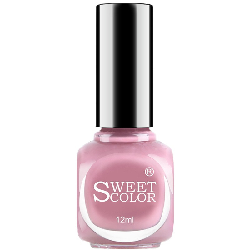 Sweetcolor phototherapy CR-A05 12ml light purple purple milk tea (French raw nail polish high brightness, fast dry and durable)
