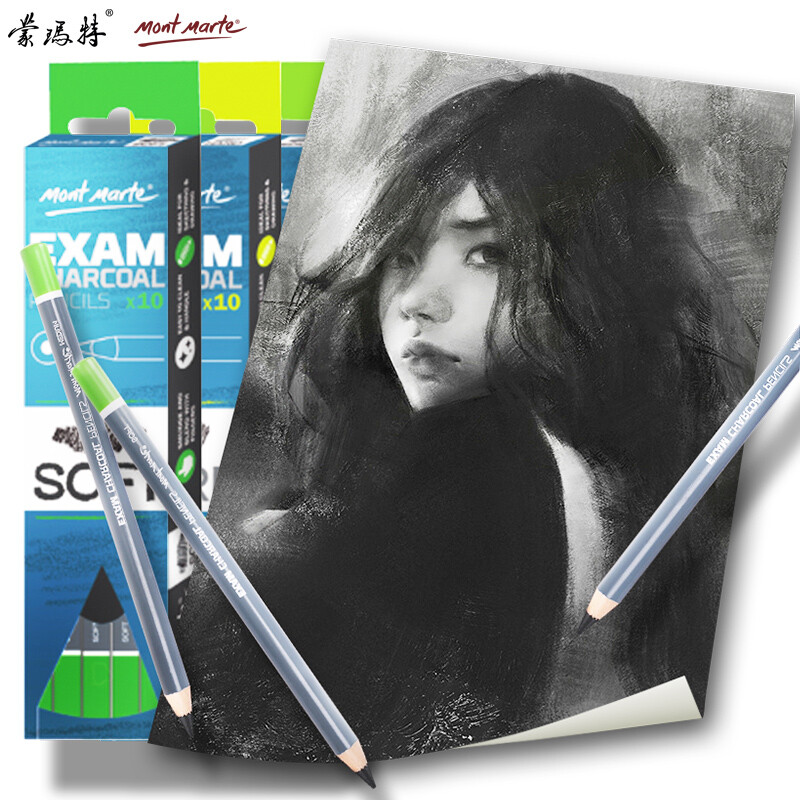 Australia Montmartre art sketch charcoal pencil graphite pencil carbon pen (neutral) 10 pcs pnx0006