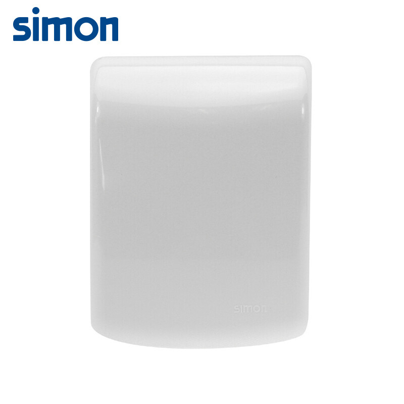 Simon switch socket panel socket waterproof box splash proof mask switch protective cover bathroom toilet 86 panel white s155