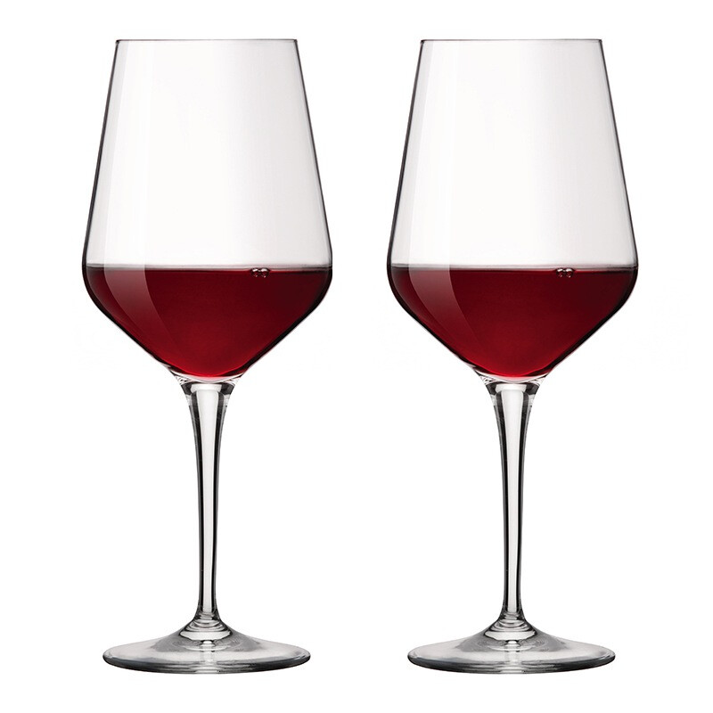 Bormioli Rocco imported Italian red wine cup wine cup goblet 440ml * 2 pieces