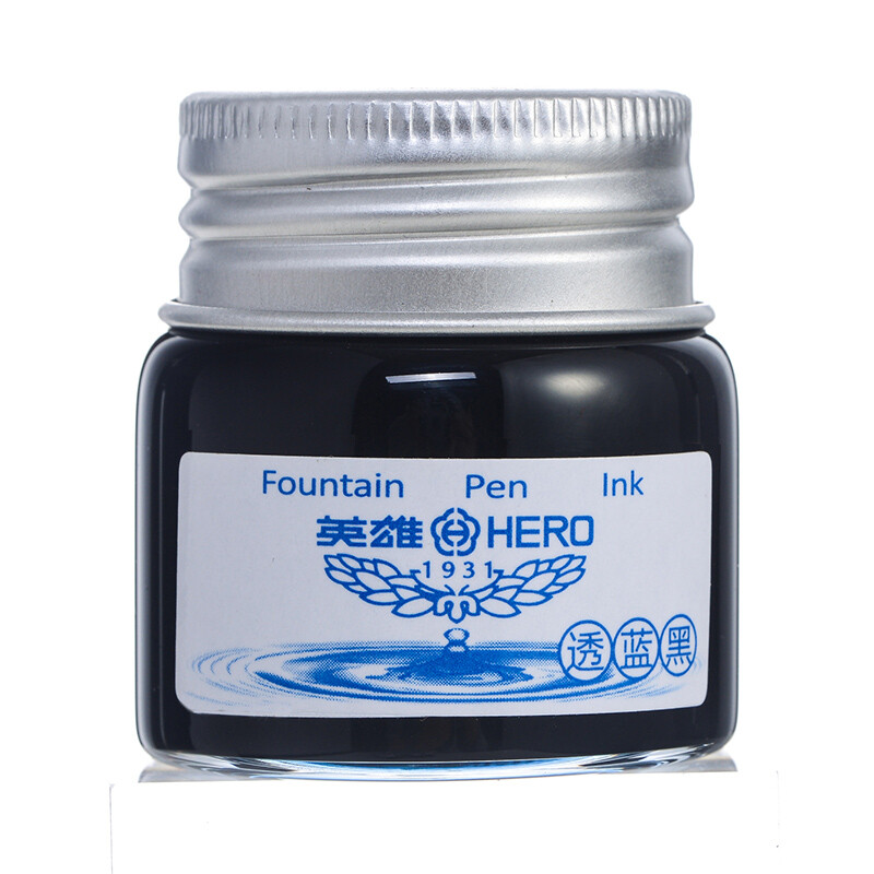 Hero 9008 color ink series 12 colors optional 20ml transparent blue and black