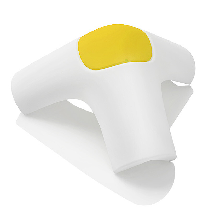 Babybbz crash corner baby safety corner table corner protective cover three-dimensional silicone crash corner sweet yellow 4 sets