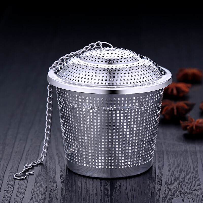 TDE seasoning box 304 stainless steel seasoning ball bag hot pot Weibo brine ball pot soup ball pot soup Weibo seasoning box ball large