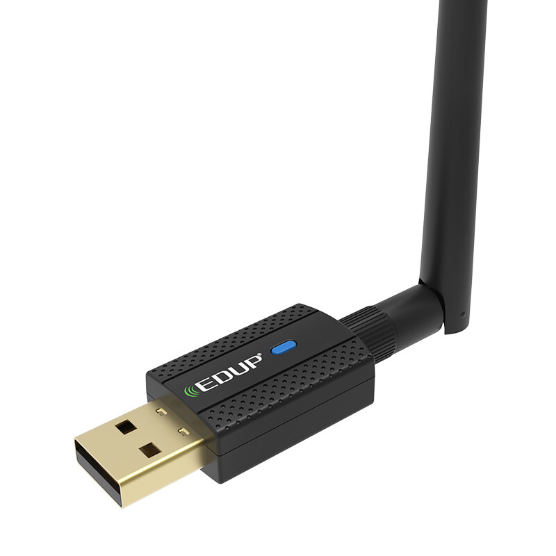 EDUP ep-ac1662 600m drive free dual band USB wireless network card Bluetooth wireless adapter portable WiFi receiver desktop notebook universal
