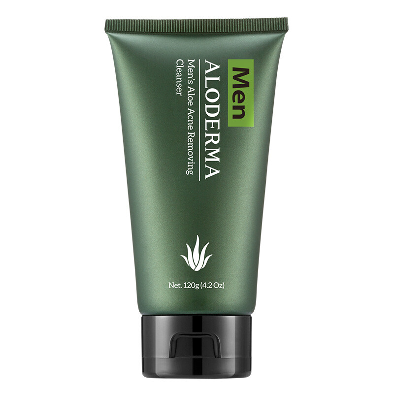 Ludma aloderma aloe oil control acne removing cleanser 120g (facial cleanser to remove blackheads, oil control acne and shrink pores)