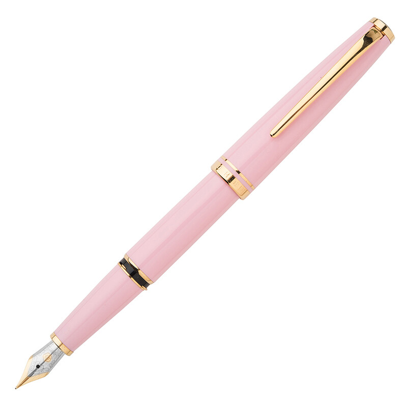 Hero 981-2 copper rod Pink Gold Clip iridium pen / ink pen
