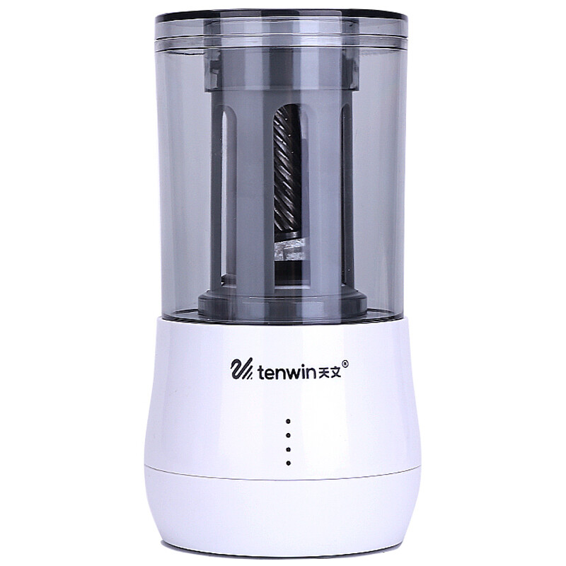 Astronomy (ten-win) 8009 - white sketch charcoal pencil sharpener electric pencil sharpener full automatic pencil sharpener charging art pencil sharpener to pencil sharpener student sketch pencil sharpener