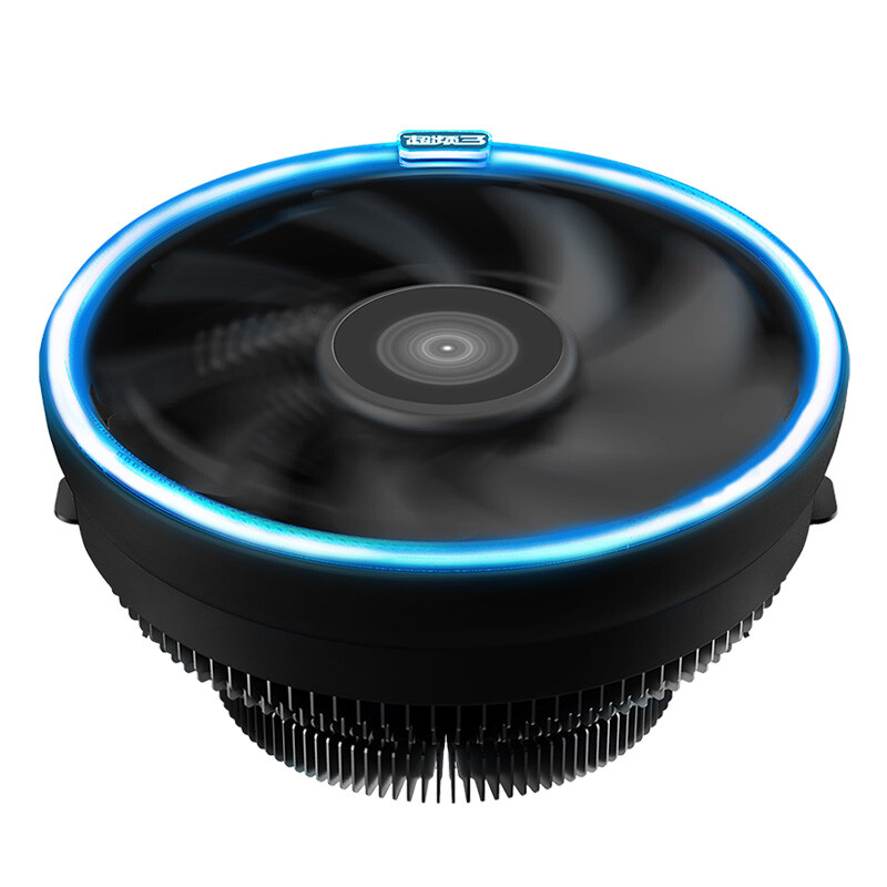 Pccooler white shark bright moon intelligent CPU radiator (multi platform / AM4 / 12cm fan / LED aperture / silicone grease)