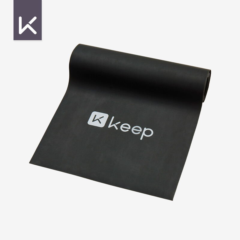 Keep latex elastic band 25 pound Fashion Fitness Yoga shaping tension band men and women dark gray