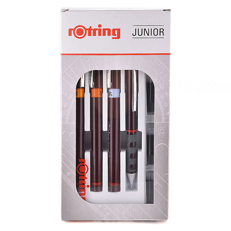 Rotring refill ink stylus small set, 0.2,0.4,0.6