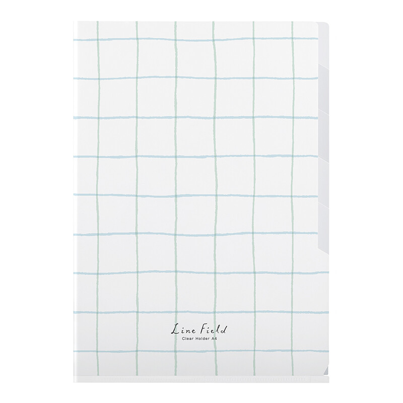 Kokuyo grid impression A4 index file set data volume folder A4 10 pieces 2 copies / package green and blue wsg-ful750gb