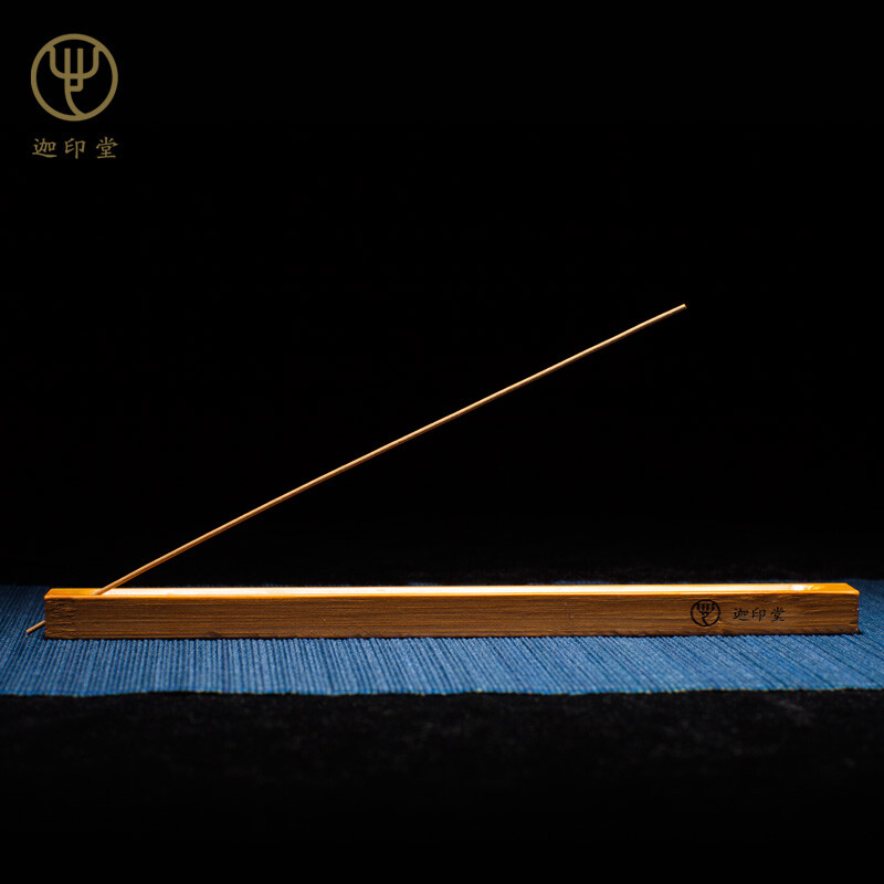 Jiayintang Nanzhu thread incense inserted into the sleeping incense burner and wooden incense box