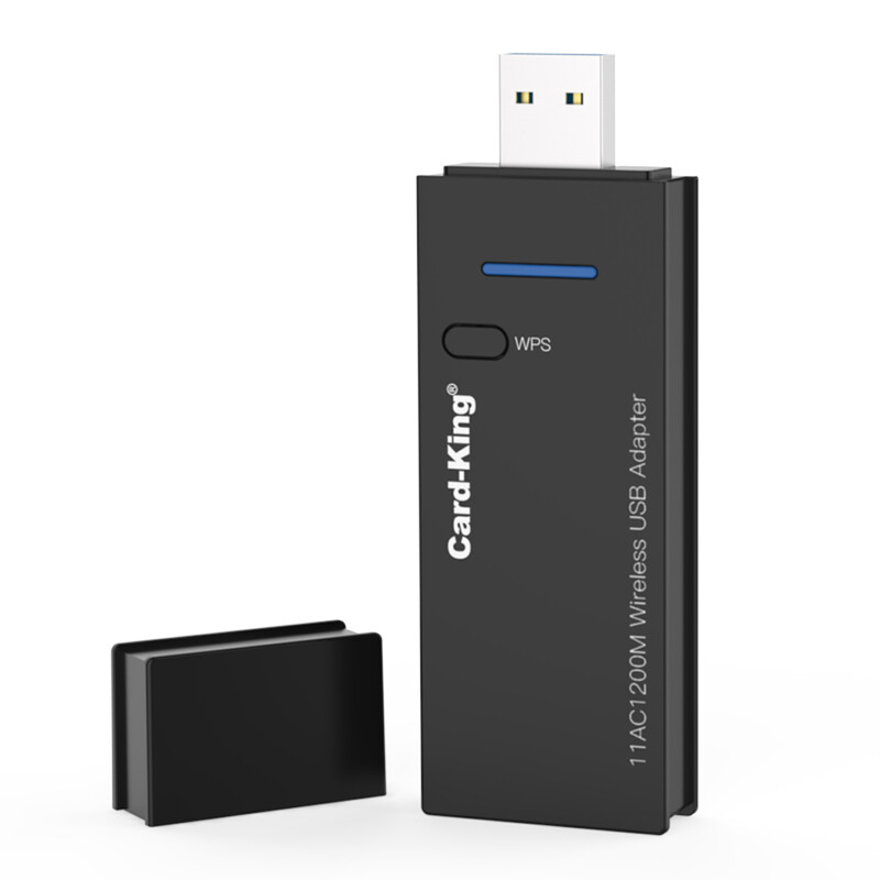 Card king kw-ac8008 AC 1200 megabit intelligent dual band USB wireless network card USB 3.0 is a partner of AC dual band router