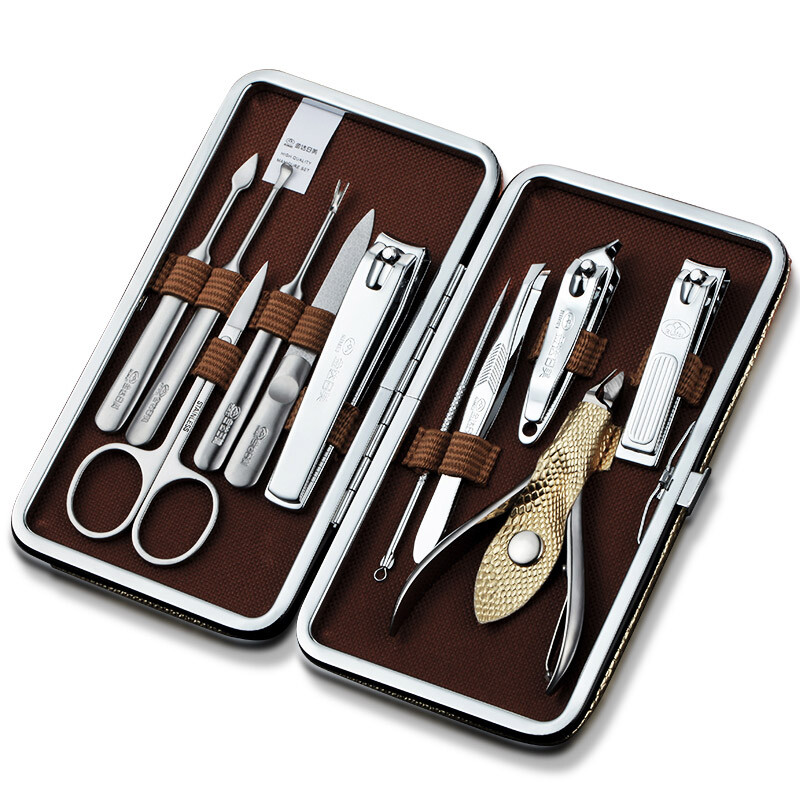 JINDA rimei Nail Clipper Set Nail Clippers Manicure tools 11 Piece Set lp77033